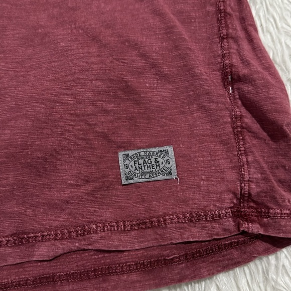 Flag and anthem distress t shirt size medium - Picture 2 of 6